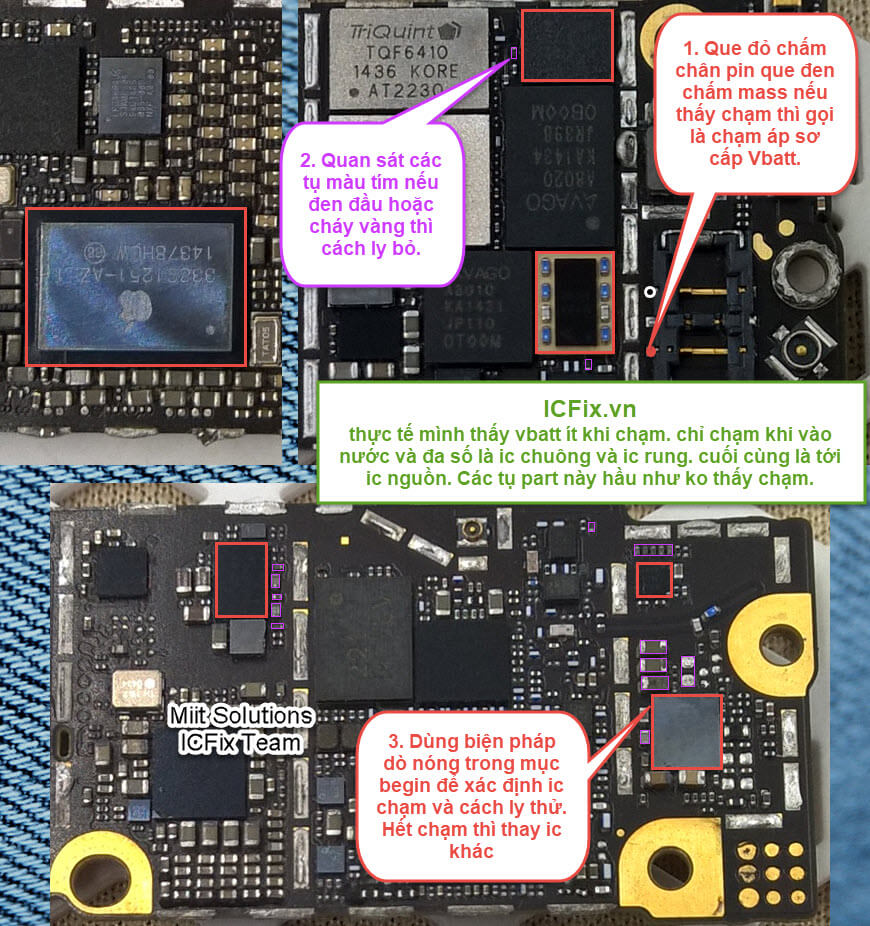 iPhone 6 Plus Chạm Vbatt