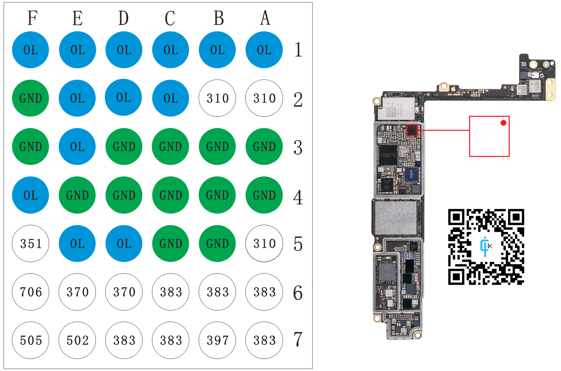 Tổng Trở IC U5000 Quản Lý Loa Trên iPhone 8 Plus